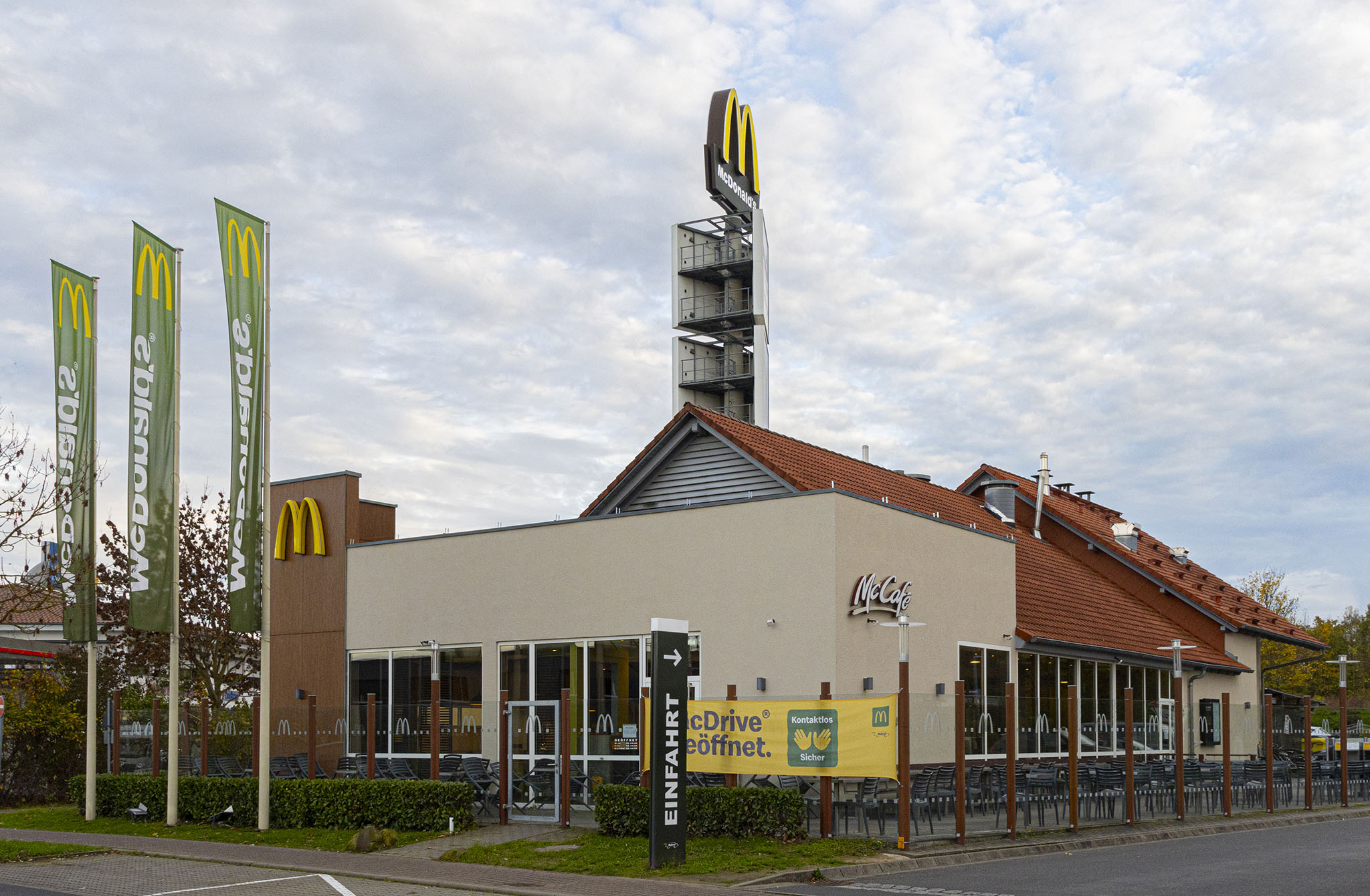 Das McDonald’s-Restaurant in Werneck