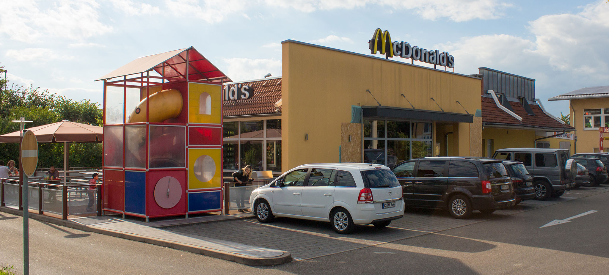 Das McDonald’s-Restaurant in Weinstadt
