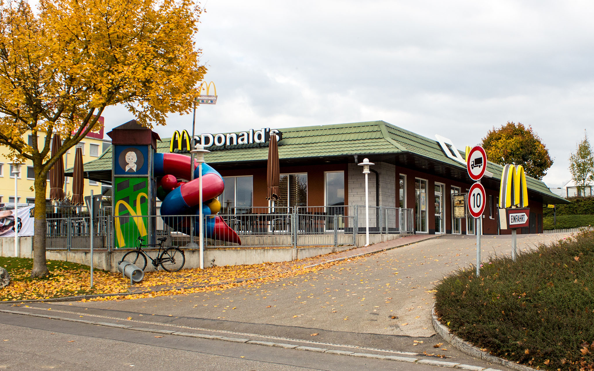 Das McDonald’s-Restaurant in Langenau
