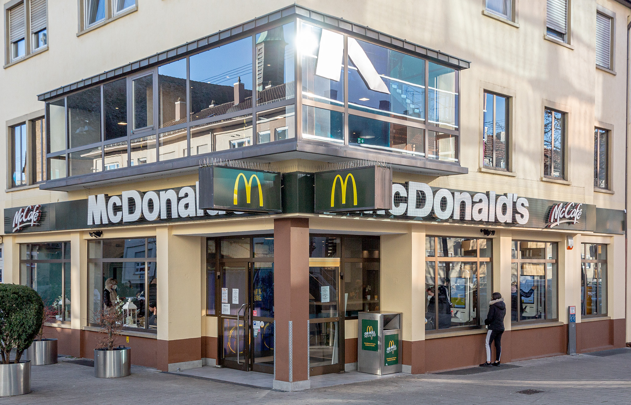 Das McDonald’s-Restaurant in Heilbronn (Sülmerstraße)