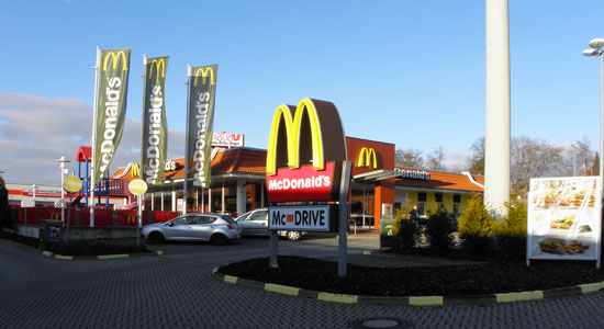 Das McDonald’s-Restaurant in Osterode