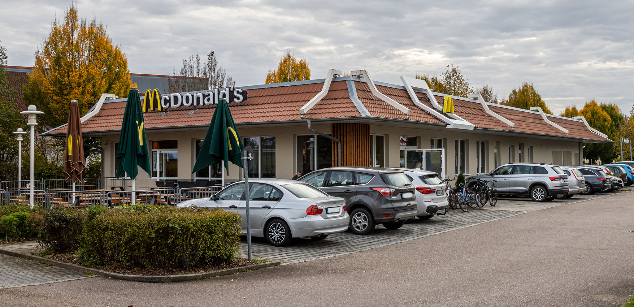 Das McDonald’s-Restaurant in Schrobenhausen