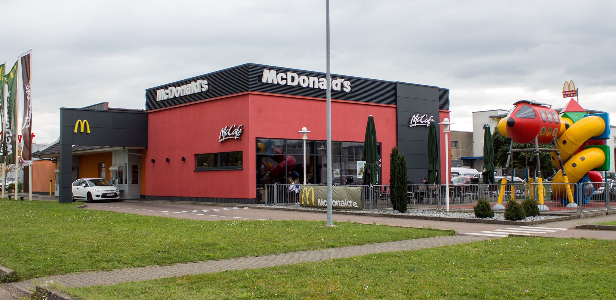 Das McDonald’s-Restaurant in Eislingen/Fils
