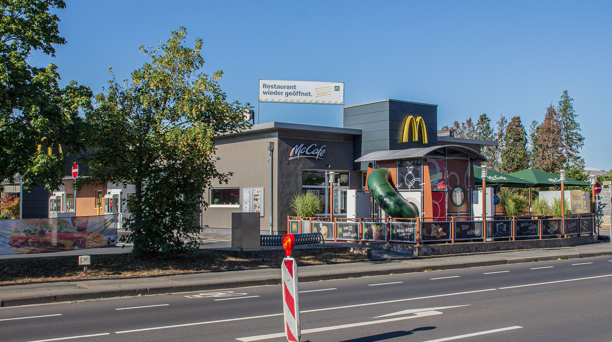 Das McDonald’s-Restaurant in Wetzlar (Alte Sraße)