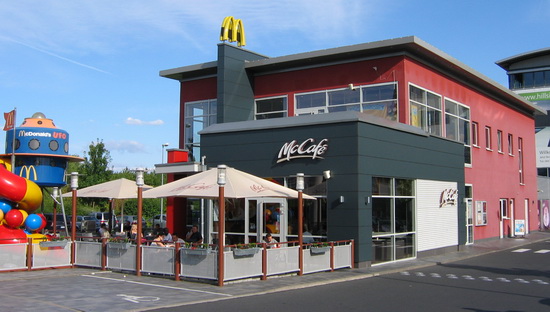 Das McDonald’s-Restaurant in Schwalbach