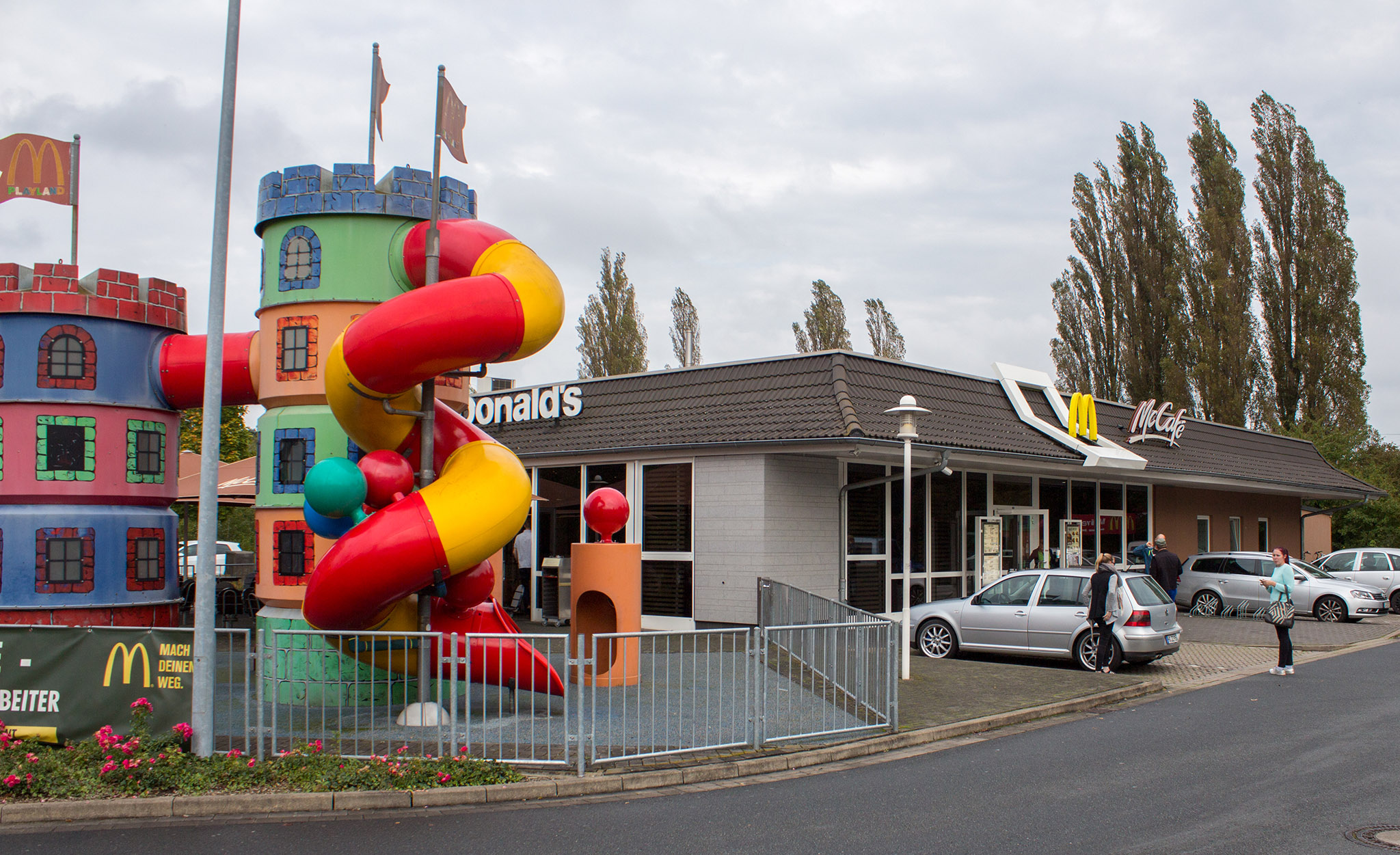 Das McDonald’s-Restaurant in Lehrte
