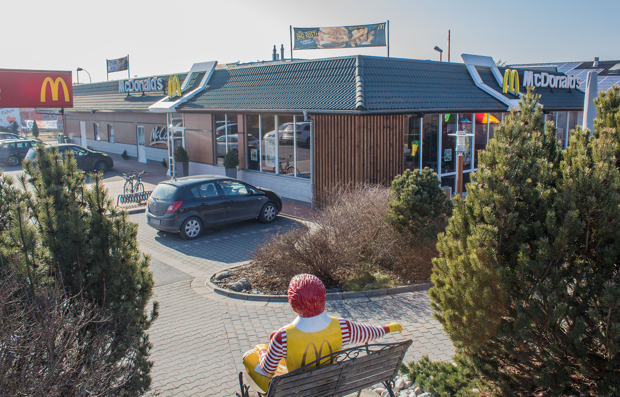 Das McDonald’s-Restaurant in Schwandorf (Am Brunnfeld)