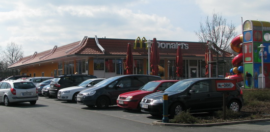 Das McDonald’s-Restaurant in Kammerstein