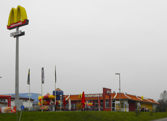Das McDonald’s-Restaurant in Florstadt