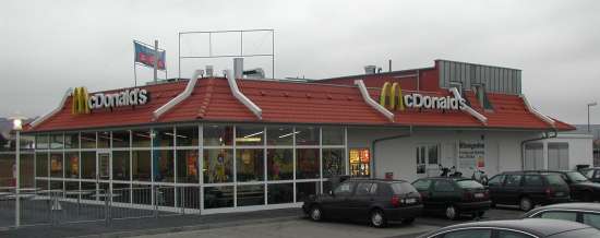 Das McDonald’s-Restaurant in Kirchheim