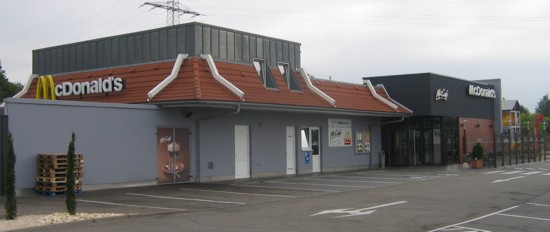 Das McDonald’s-Restaurant in Ilsfeld