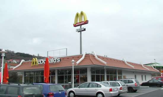 Das McDonald’s-Restaurant in Homberg/Efze