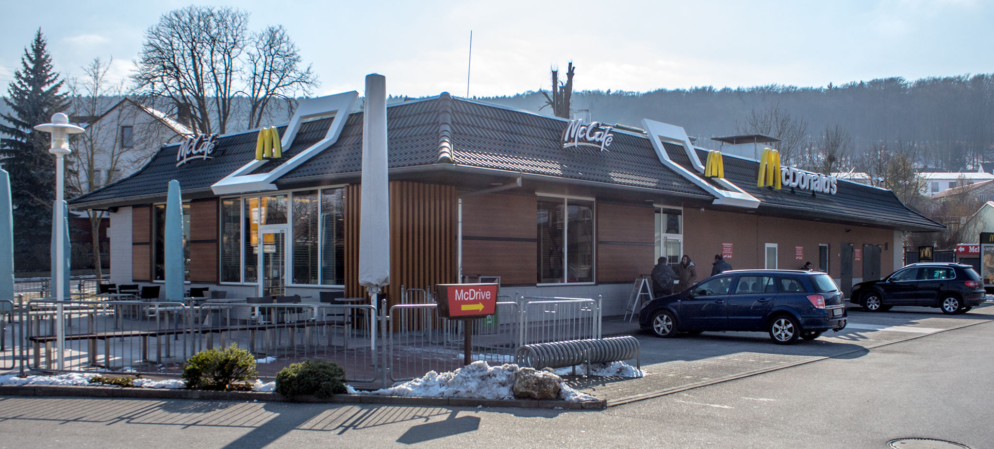 Das McDonald’s-Restaurant in Kelheim