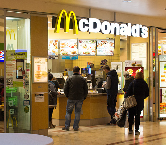 Das McDonald’s-Restaurant in Erfurt (Nordhäuser Straße)