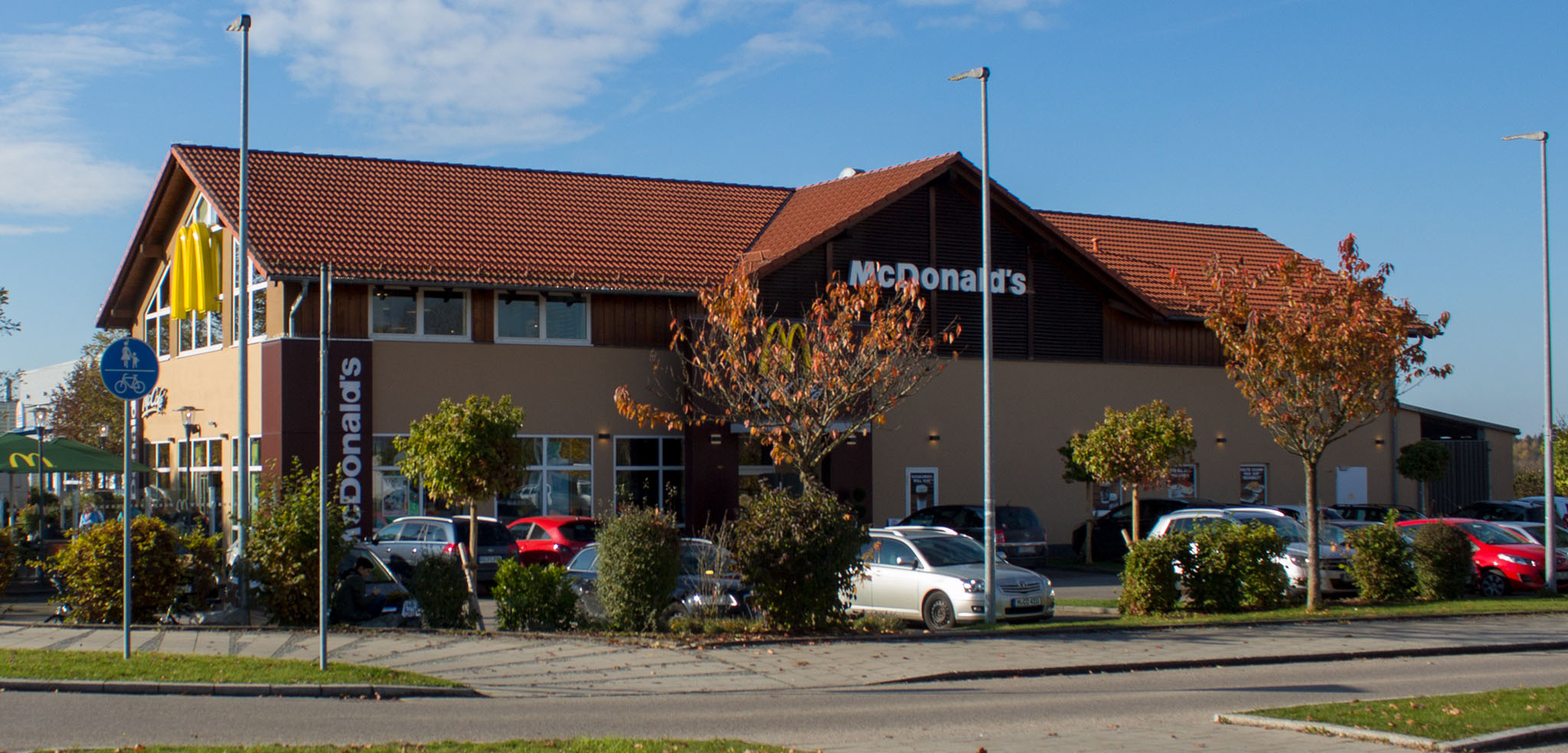 Das McDonald’s-Restaurant in Unterhaching