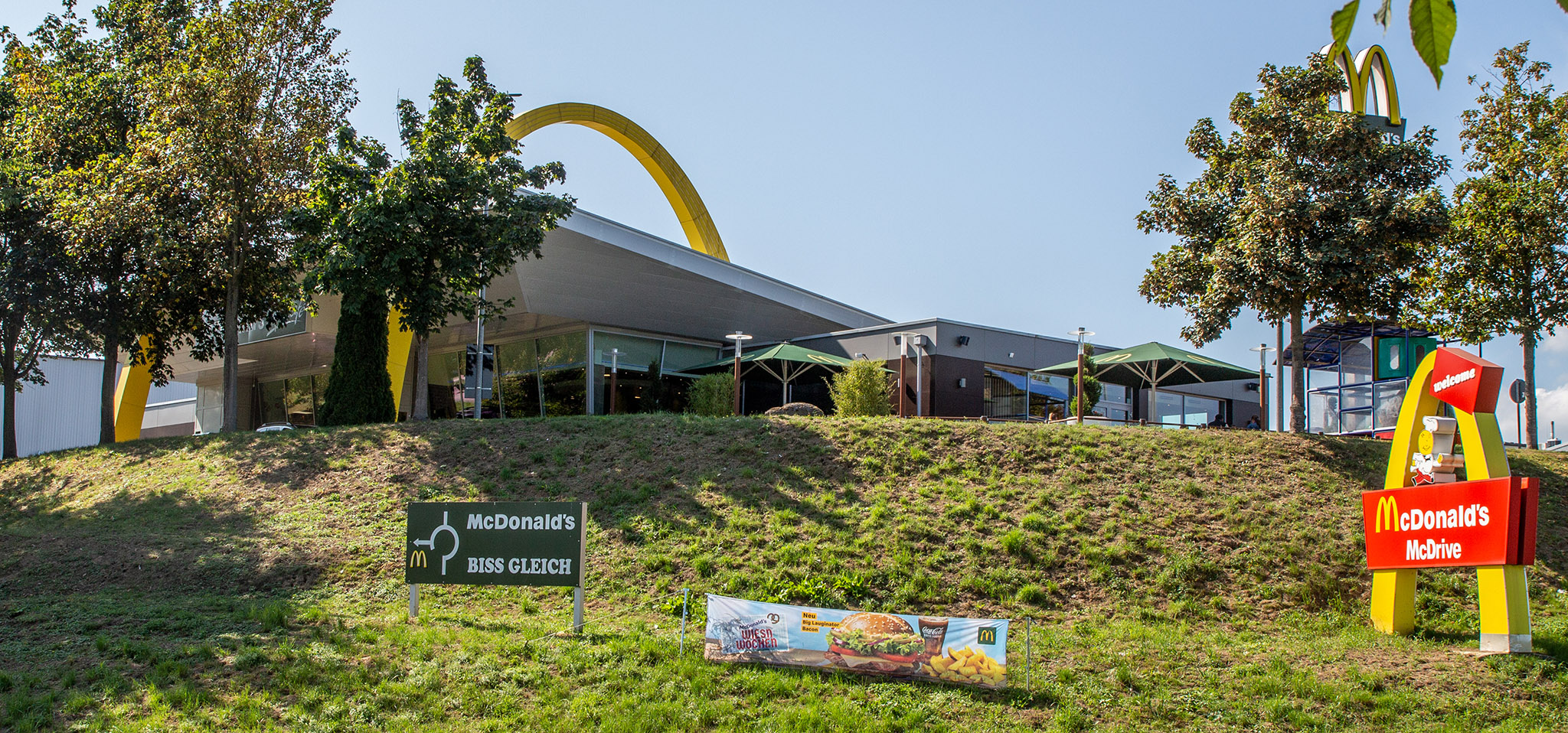 Das McDonald’s-Restaurant in Oberursel
