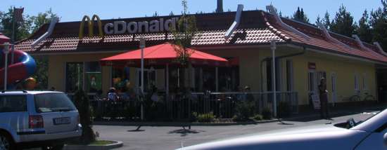 Das McDonald’s-Restaurant in Alzenau