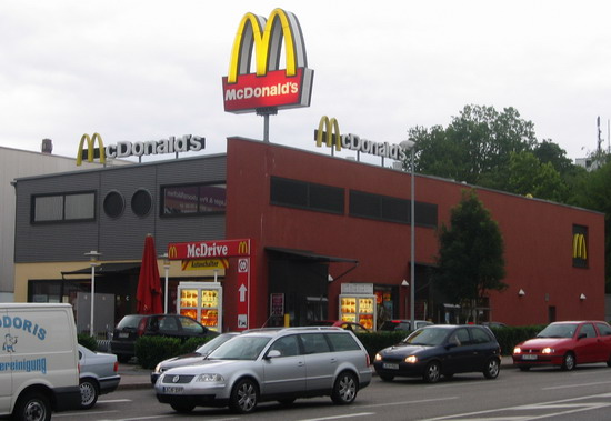 Das McDonald’s-Restaurant in Bietigheim-Bissingen