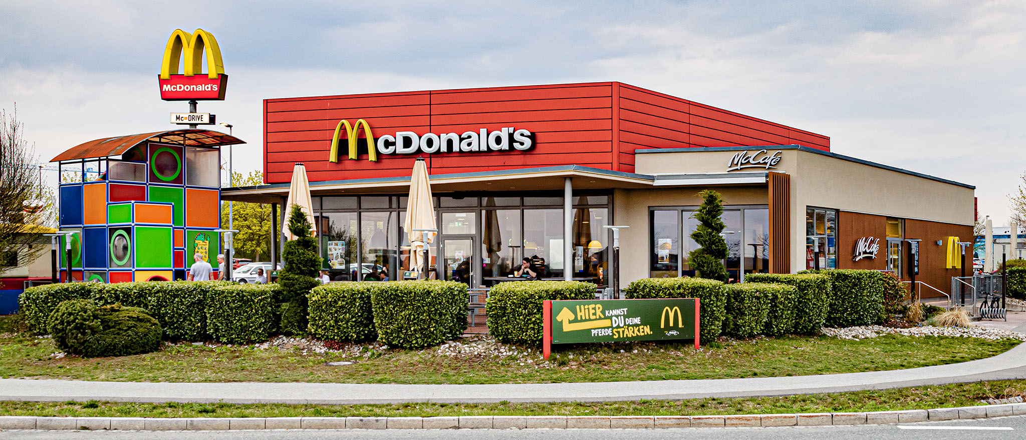 Das McDonald’s-Restaurant in Herzogenaurach