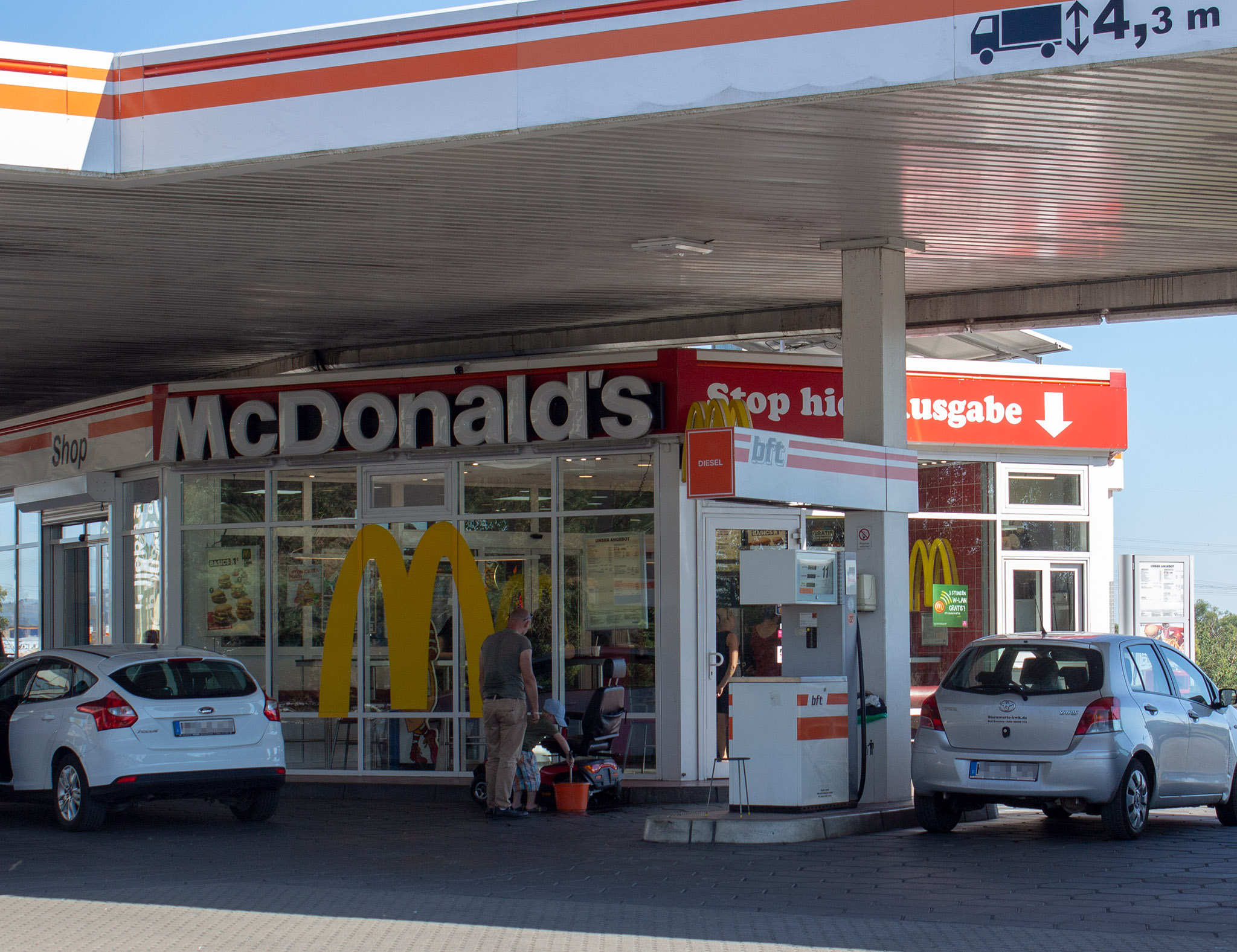 Das McDonald’s-Restaurant in Schwalmstadt