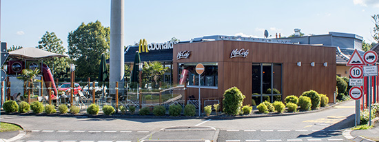 Das McDonald’s-Restaurant in Königswinter