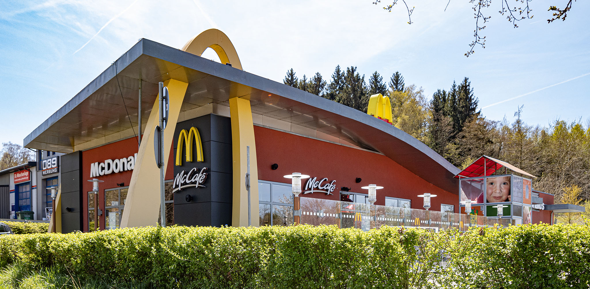 Das McDonald’s-Restaurant in Sulzemoos