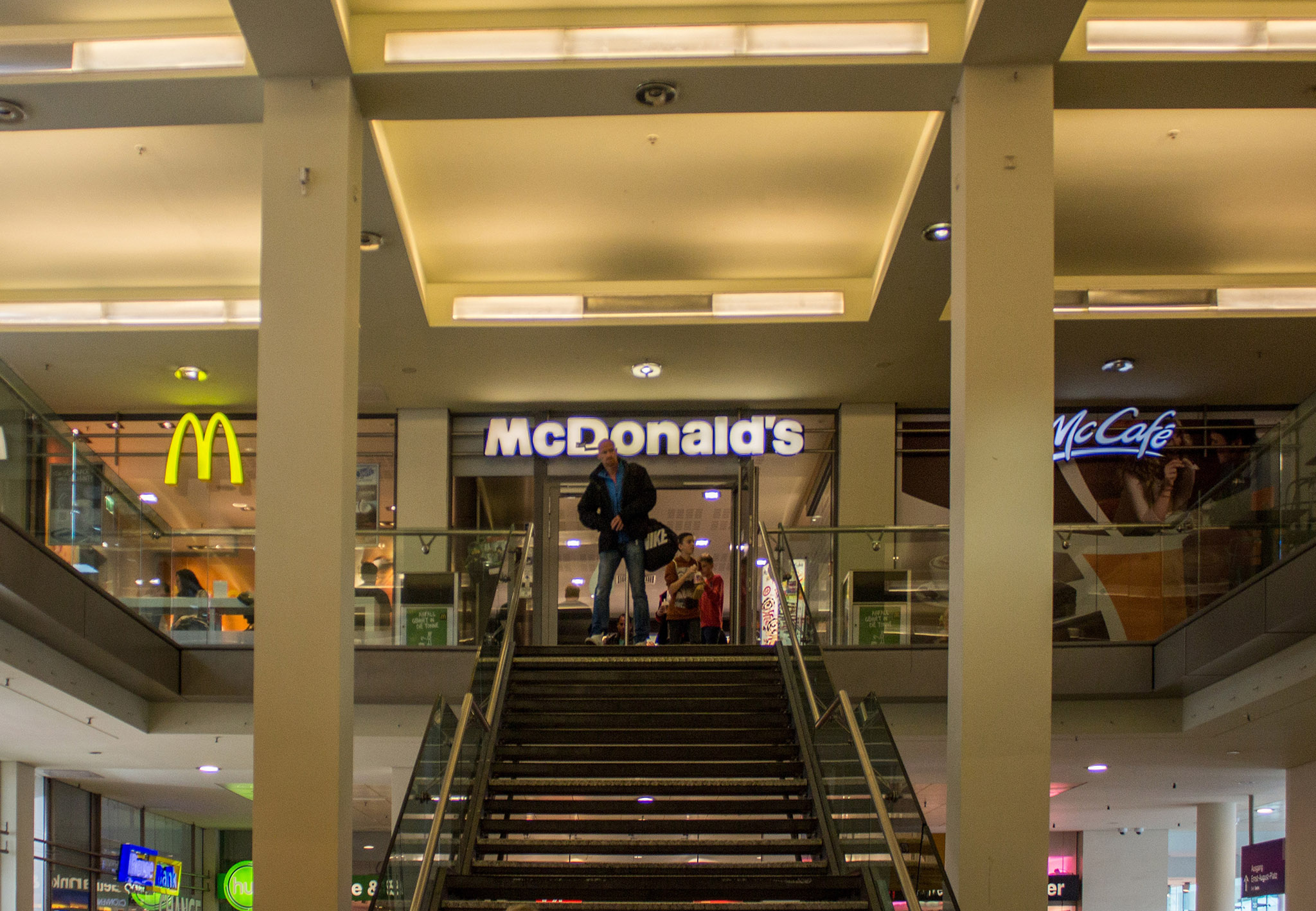 Das McDonald’s-Restaurant in Hannover (Hauptbahnhof)