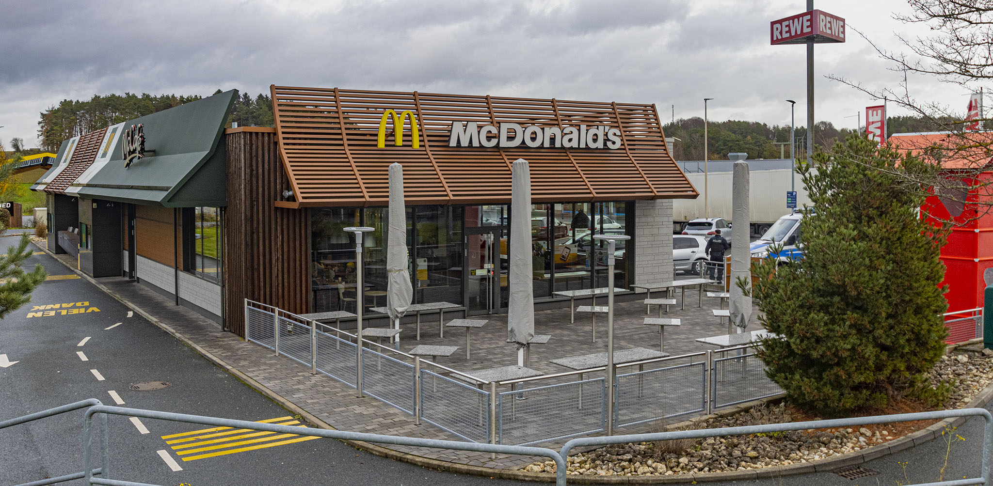 Das McDonald’s-Restaurant in Plech