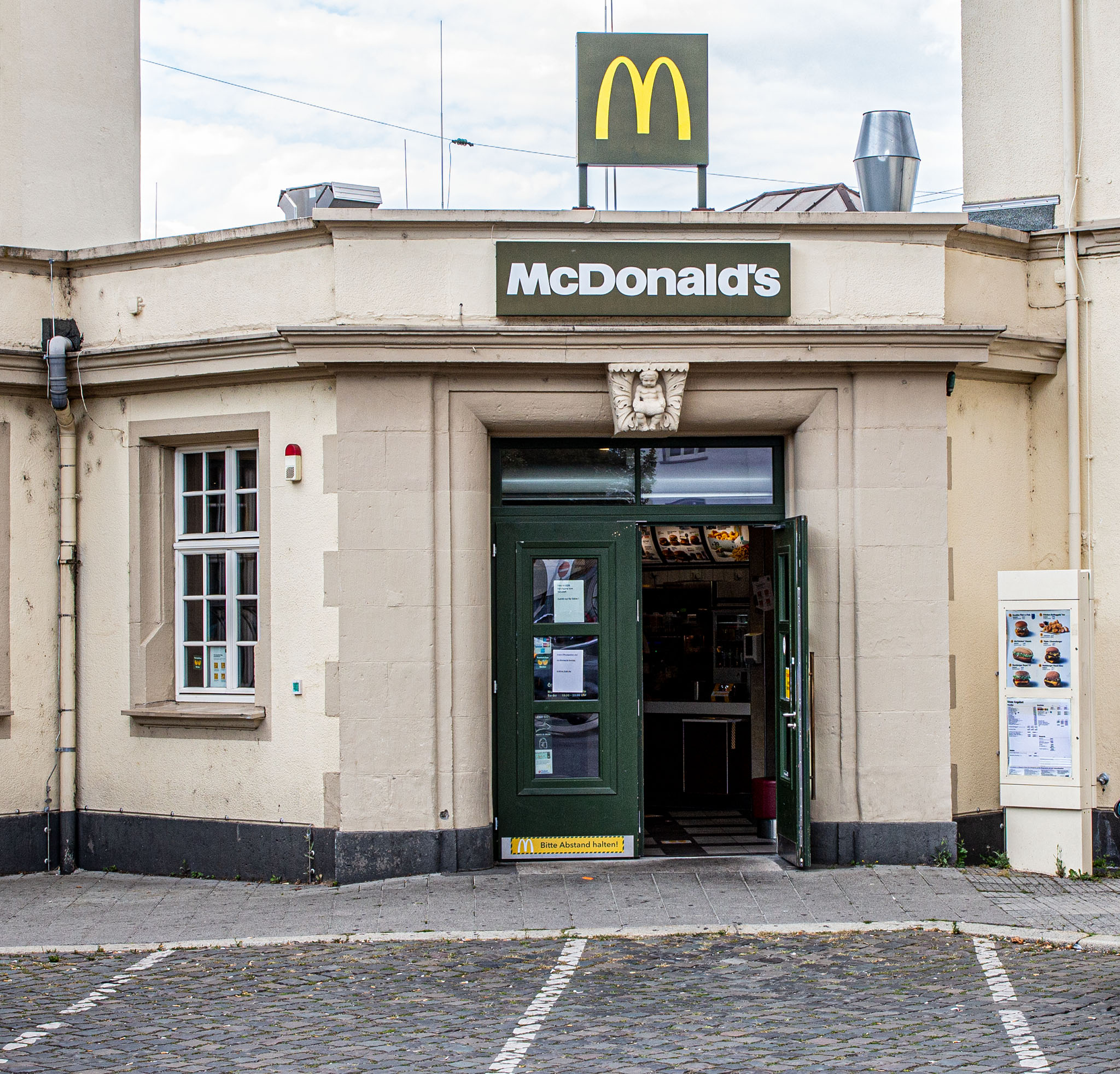 Das McDonald’s-Restaurant in Friedberg
