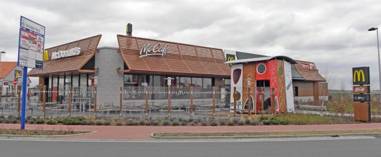 Das McDonald’s-Restaurant in Vechelde