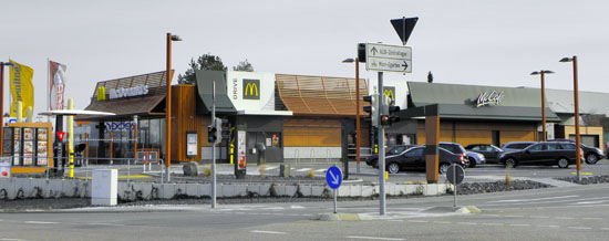 Das McDonald’s-Restaurant in Murr