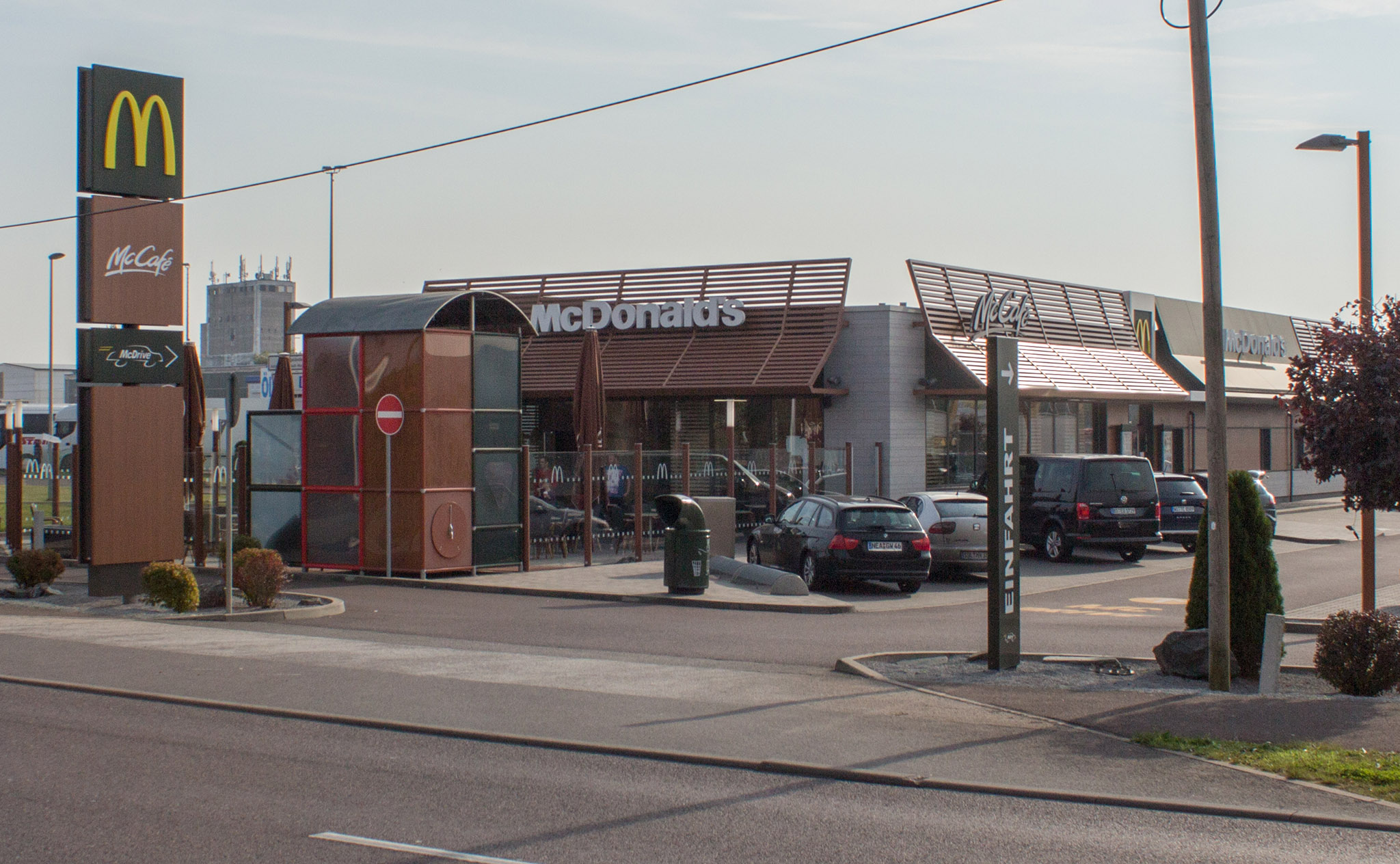 Das McDonald’s-Restaurant in Magdeburg (Glindenberger Weg)