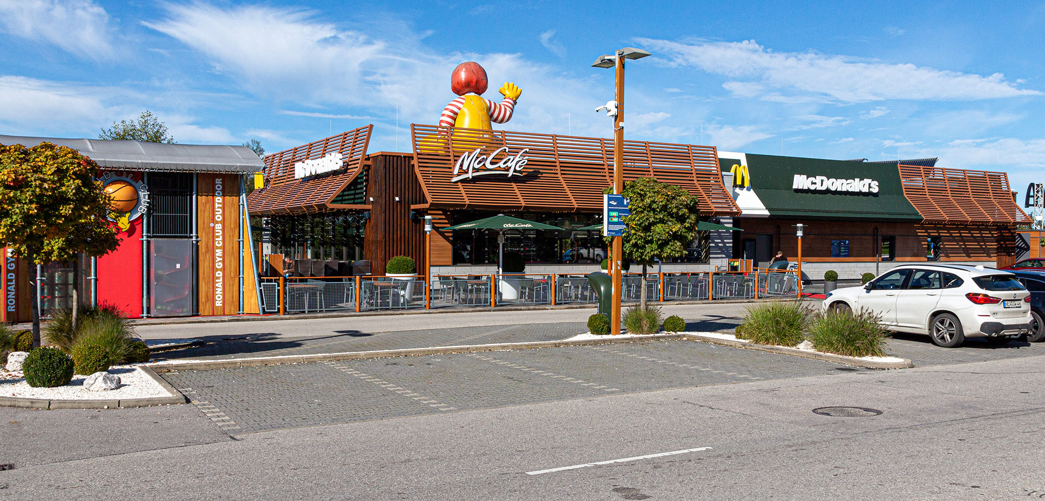 Das McDonald’s-Restaurant in Grabenstätt