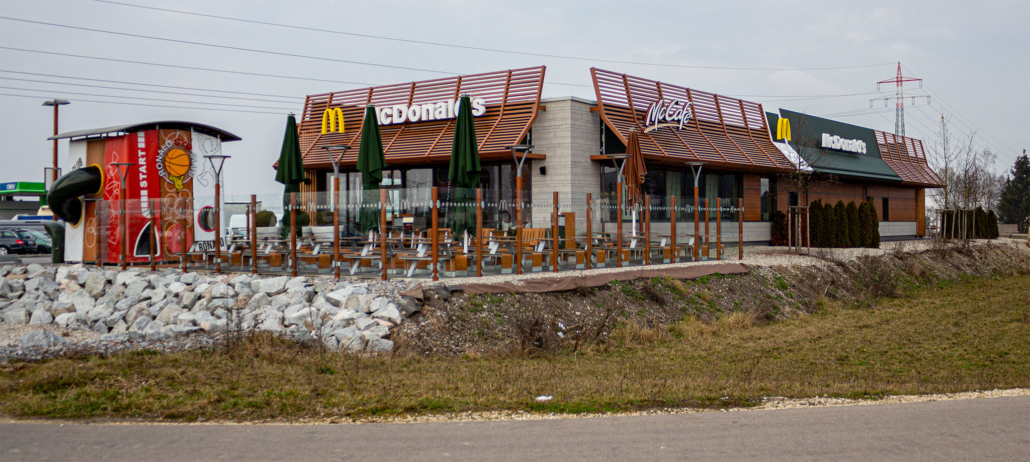 Das McDonald’s-Restaurant in Friedberg-Derching