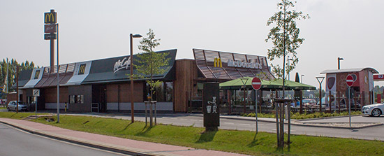 Das McDonald’s-Restaurant in Schwülper