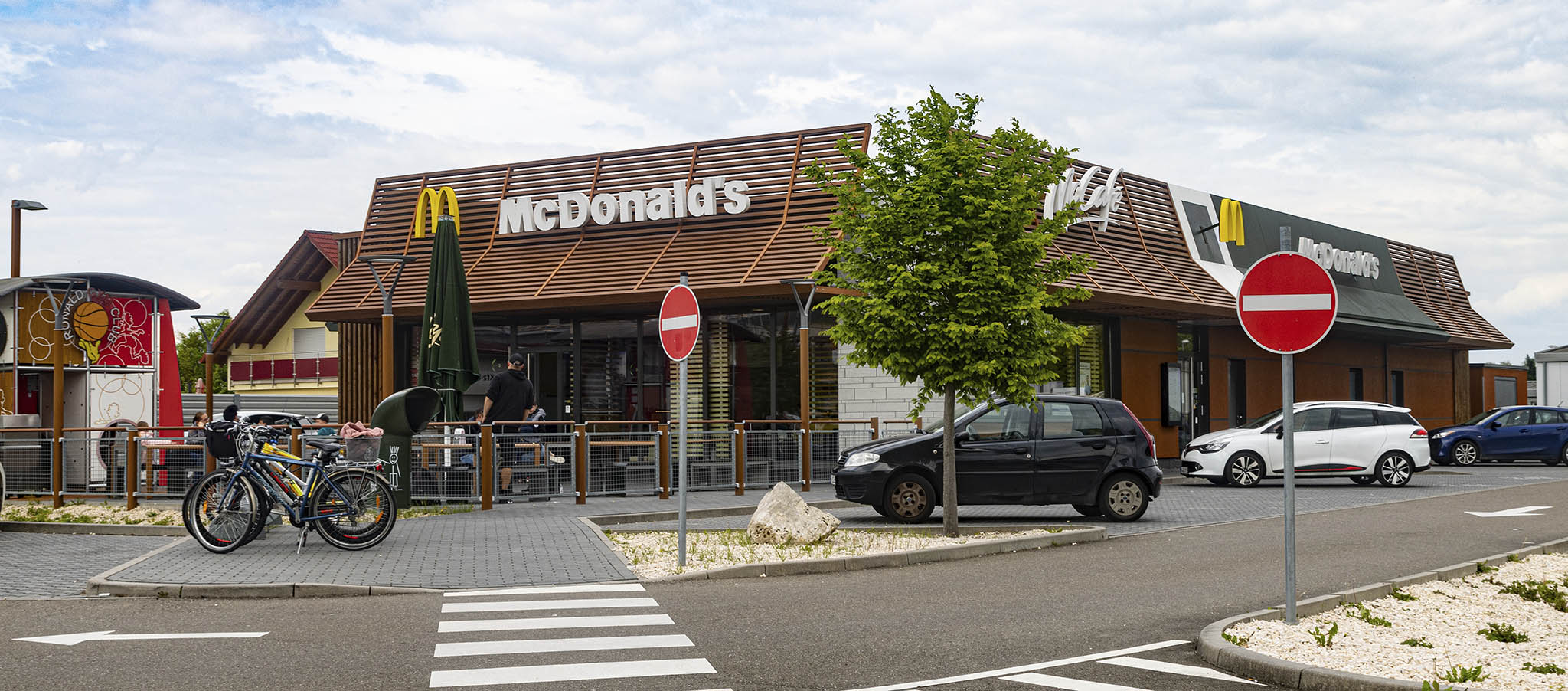 Das McDonald’s-Restaurant in Schifferstadt