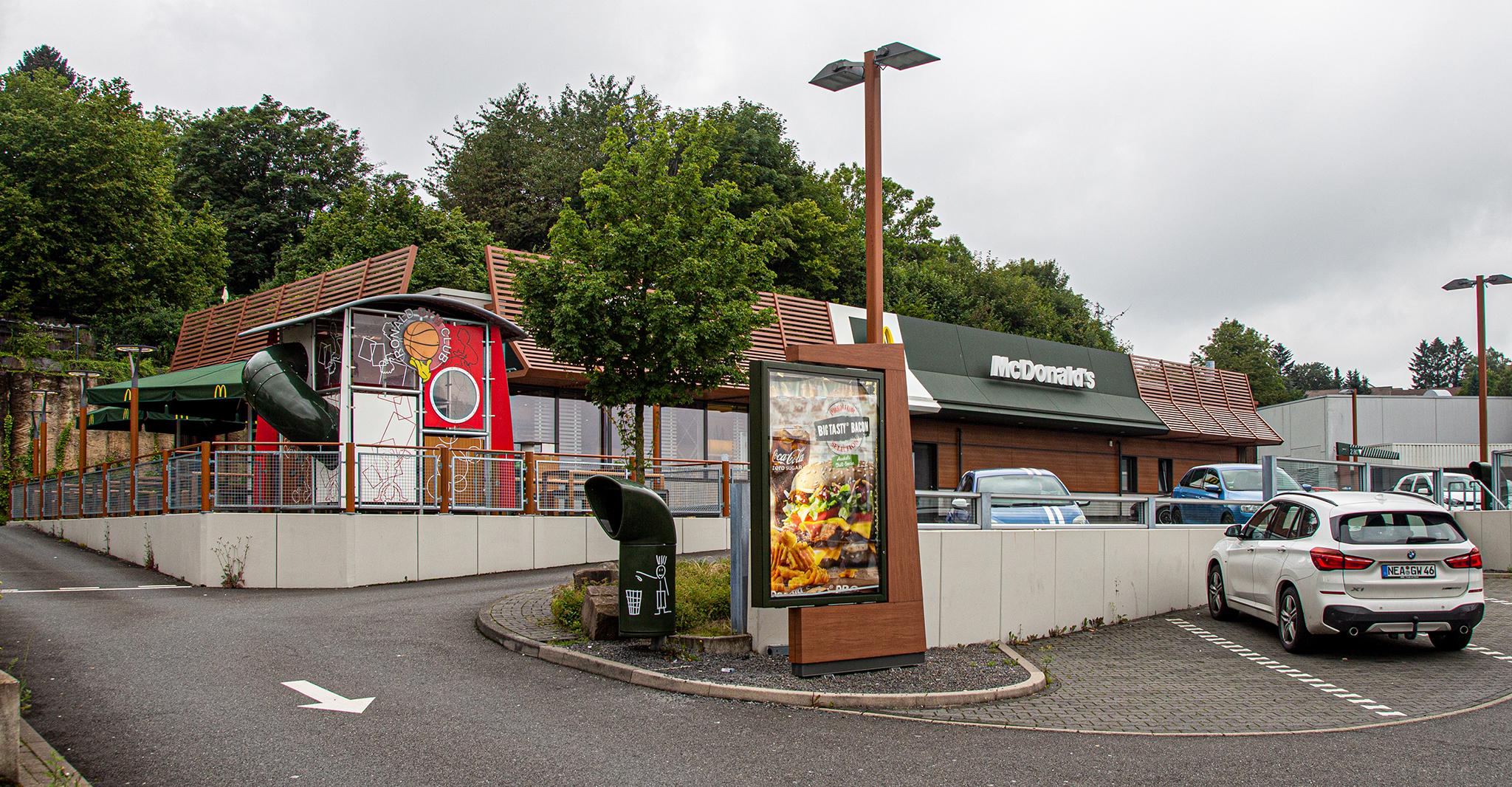 Das McDonald’s-Restaurant in Lüdenscheid (Bräuckenstraße)