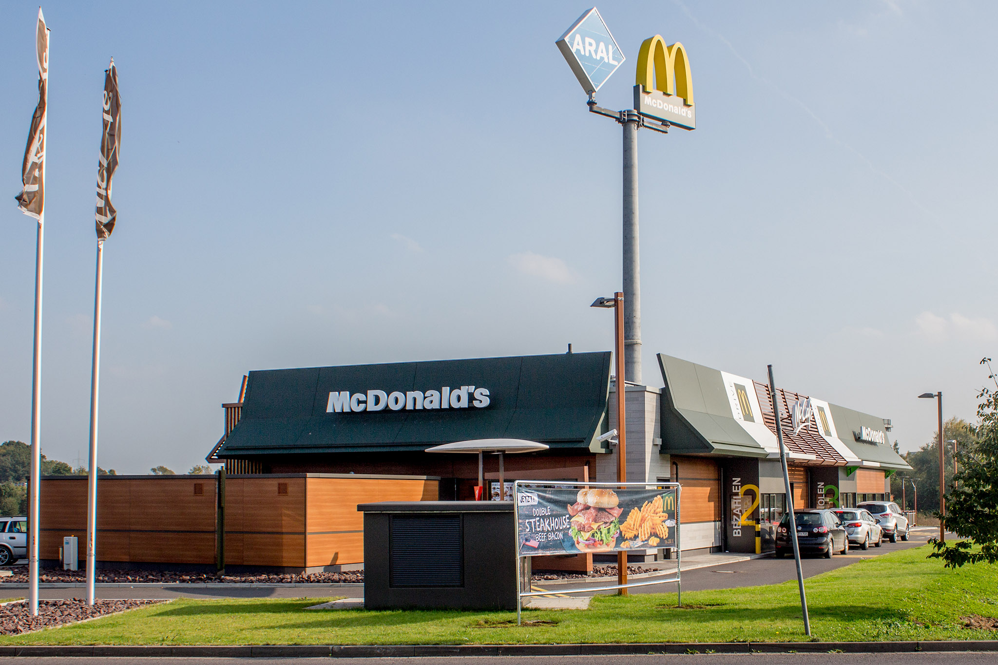 Das McDonald’s-Restaurant in Alleringersleben