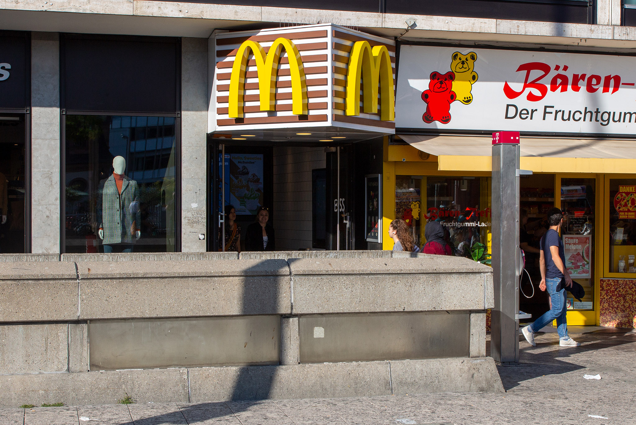 Das McDonald’s-Restaurant in Frankfurt (An der Hauptwache)