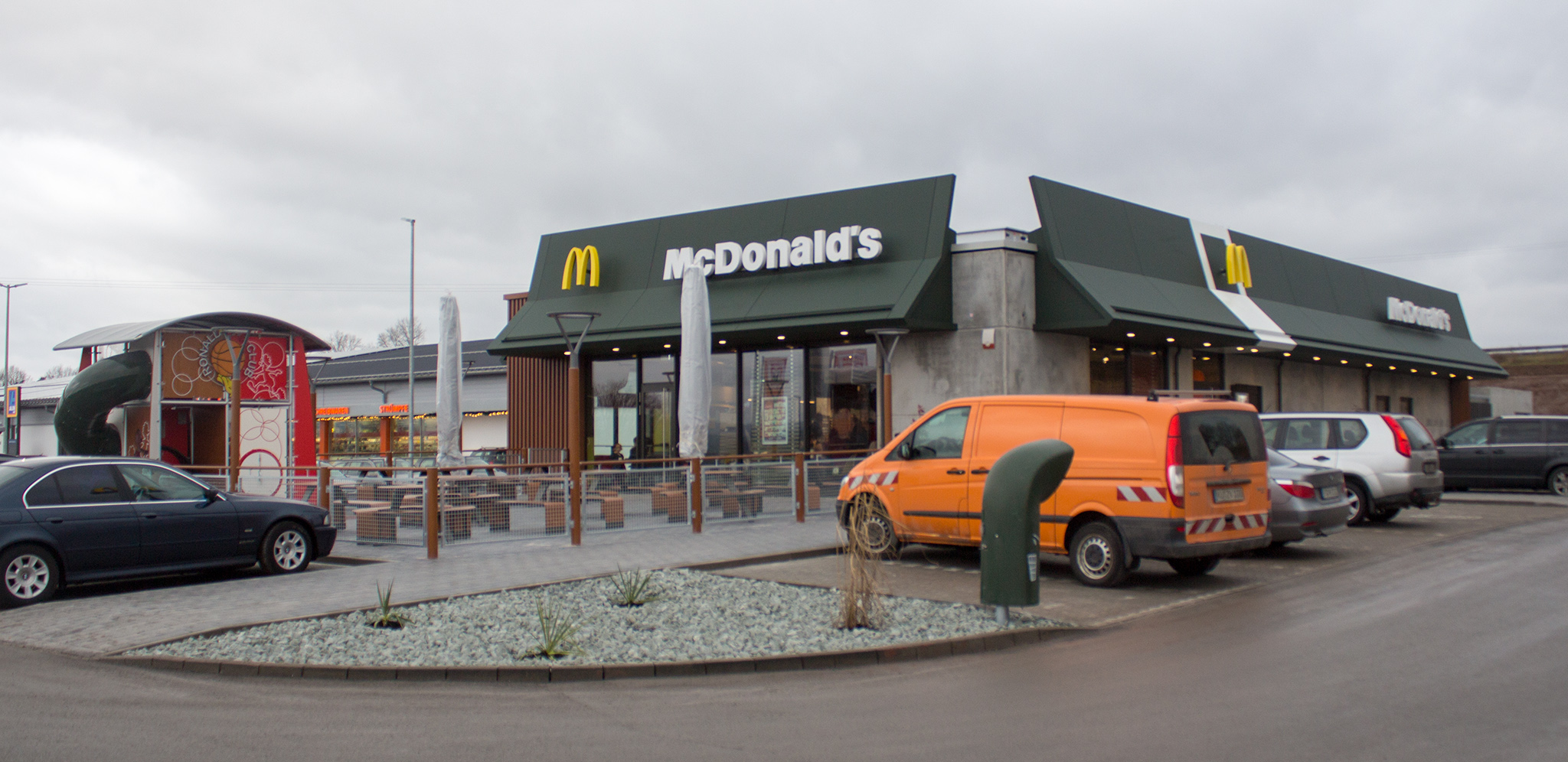 Das McDonald’s-Restaurant in Neudrossenfeld
