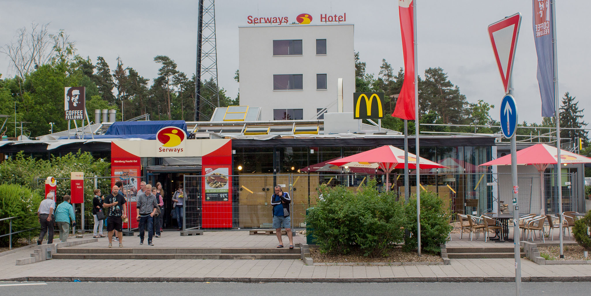 Das McDonald’s-Restaurant in Feucht-Ost
