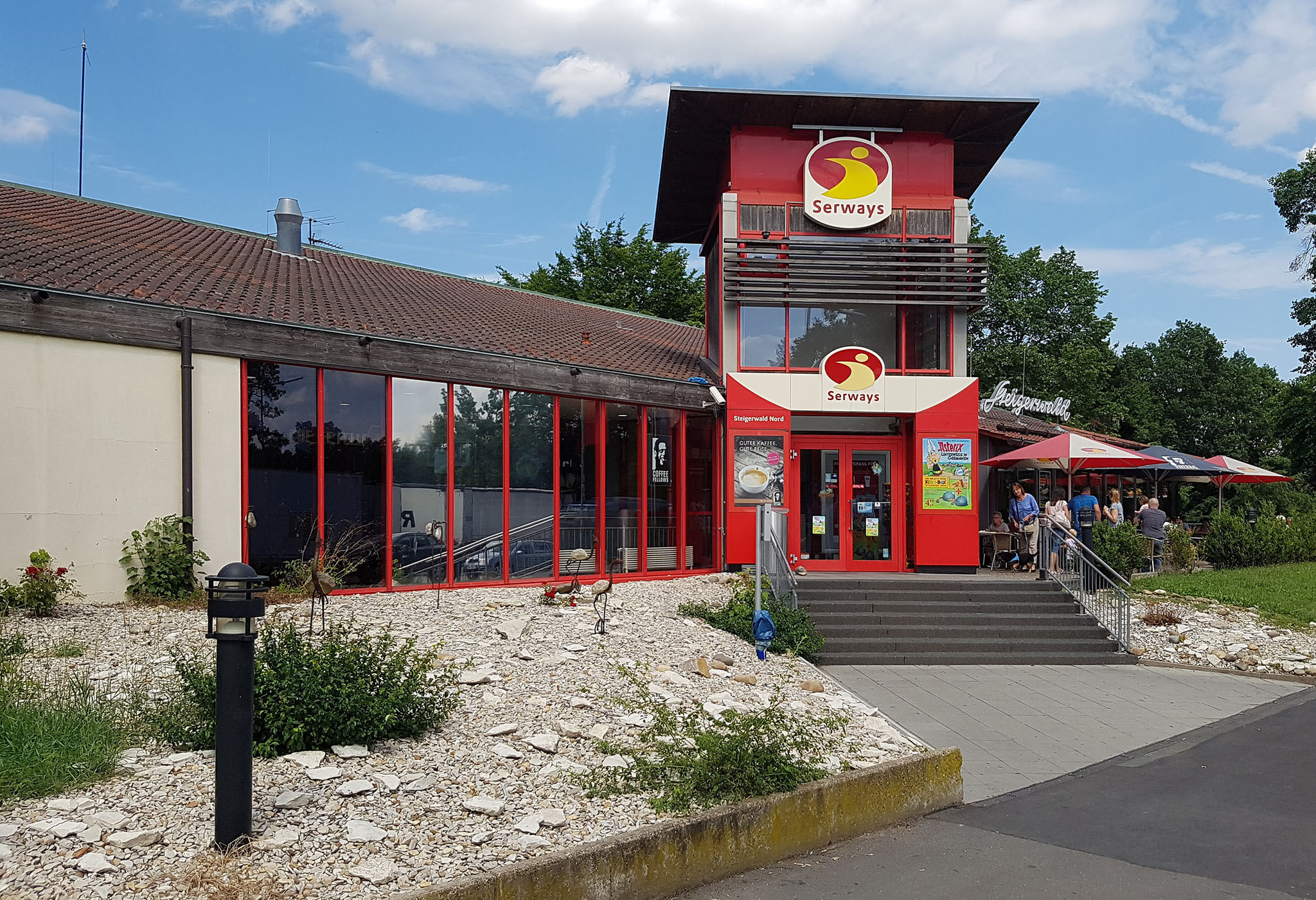 Das McDonald’s-Restaurant in Steigerwald-Nord