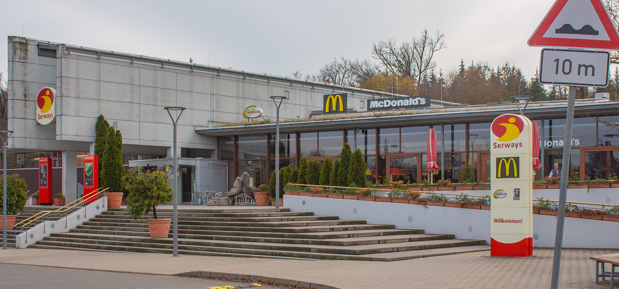 Das McDonald’s-Restaurant in Sindelfinger Wald-Süd