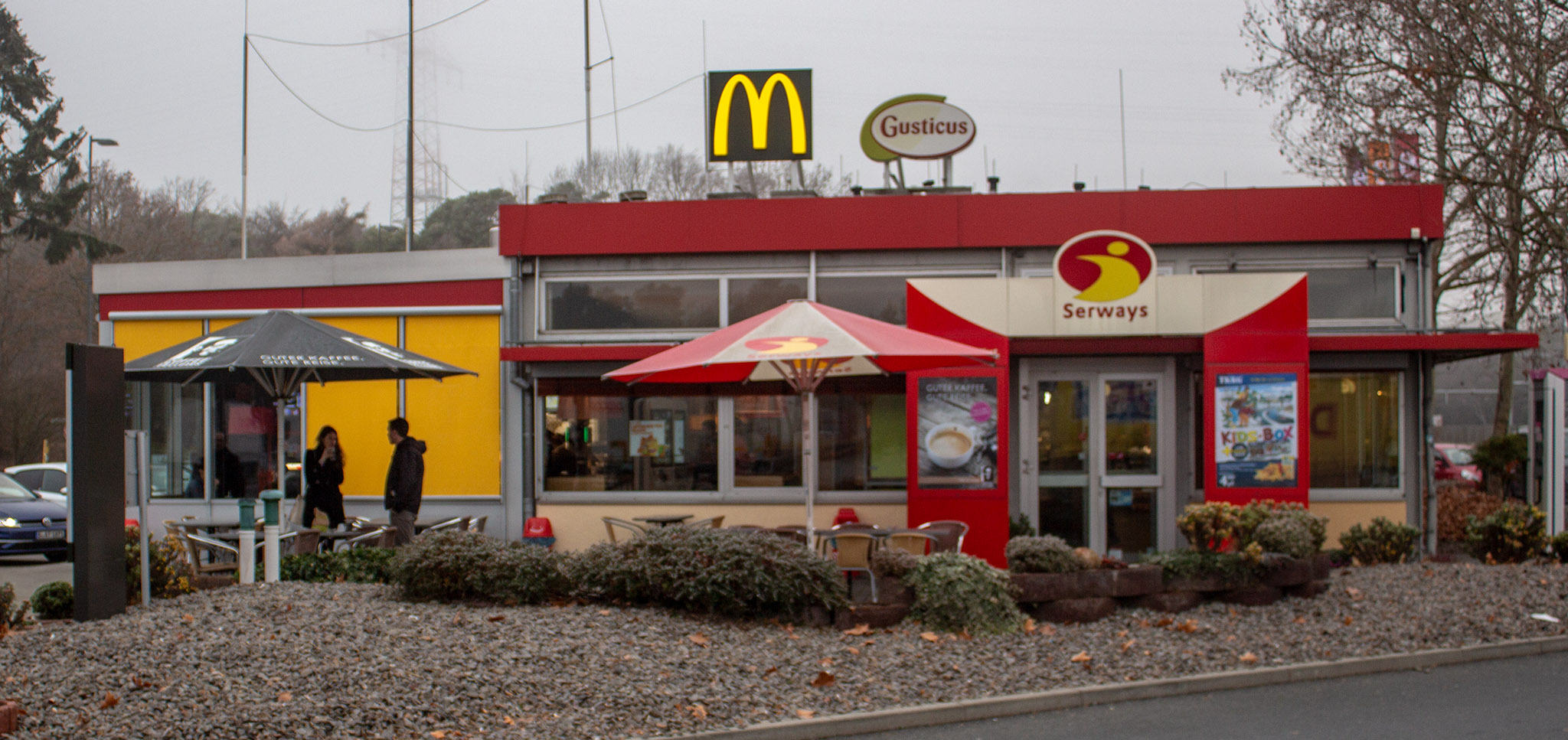 Das McDonald’s-Restaurant in Gräfenhausen-West