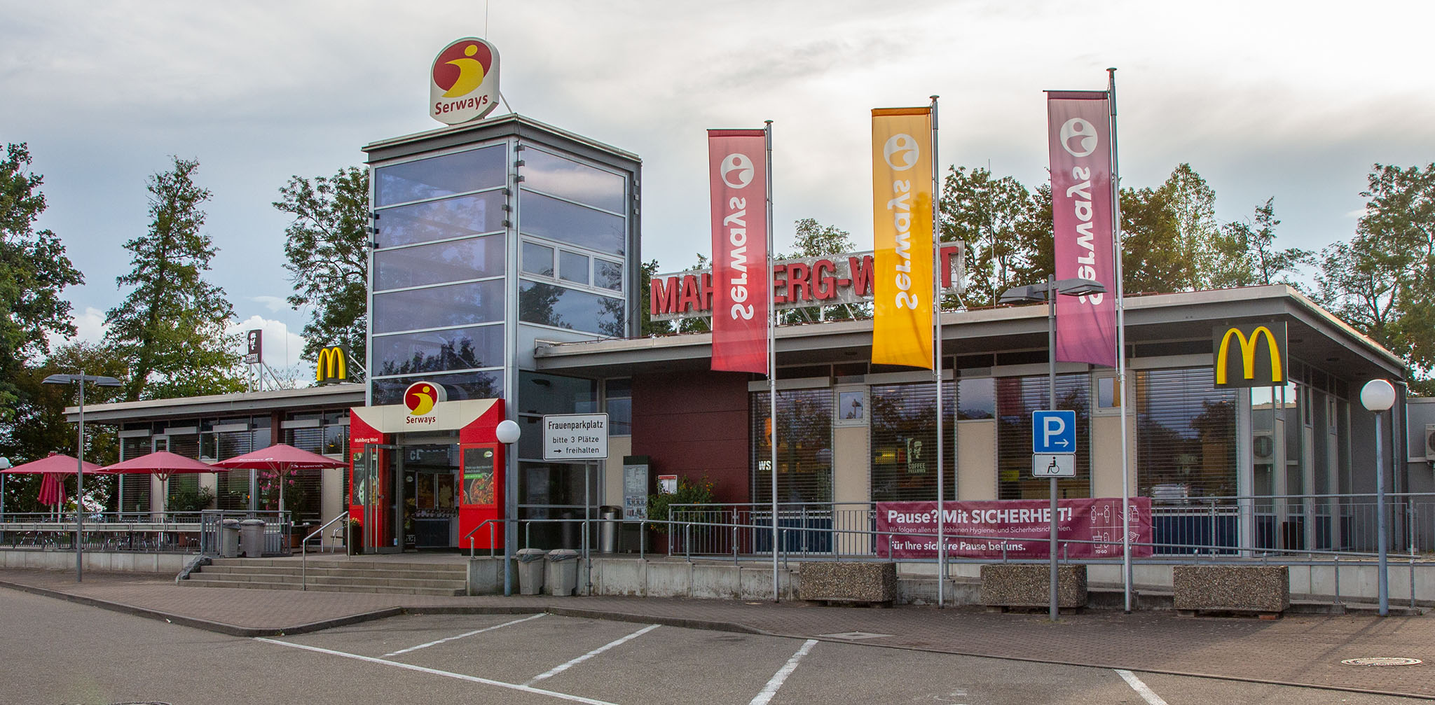 Das McDonald’s-Restaurant in Mahlberg-West