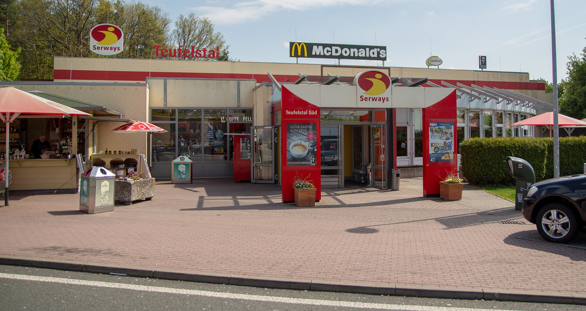 Das McDonald’s-Restaurant in Teufelstal-Süd