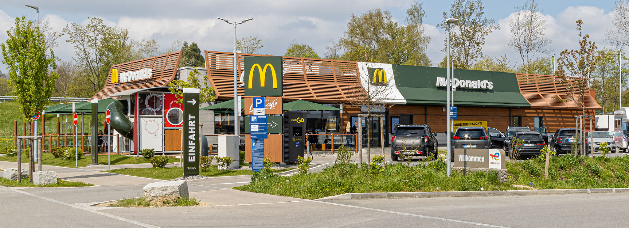 Das McDonald’s-Restaurant in Illertissen