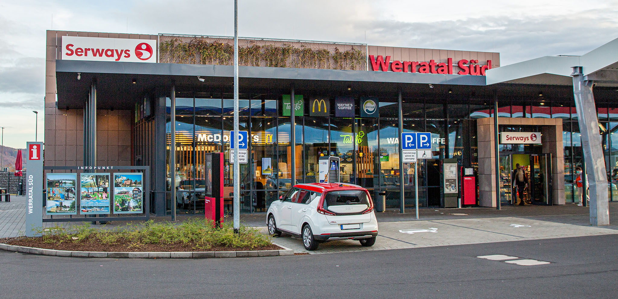 Das McDonald’s-Restaurant in Werratal-Süd