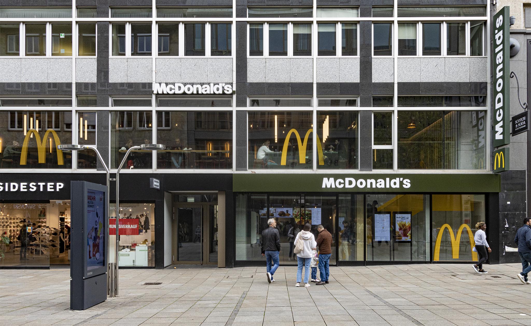 Das McDonald’s-Restaurant in Stuttgart (Königstraße III)