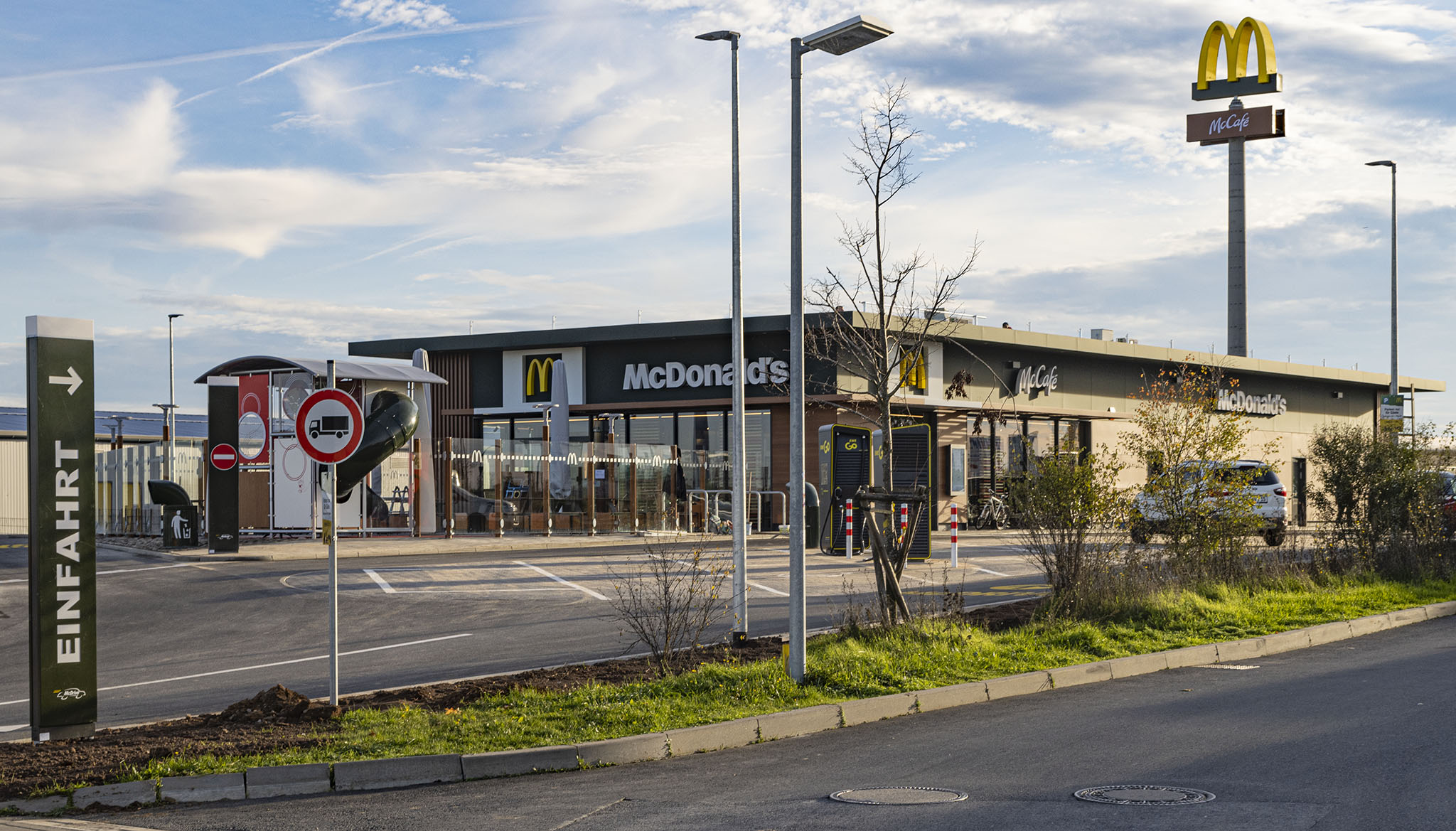 Das McDonald’s-Restaurant in Oerlenbach
